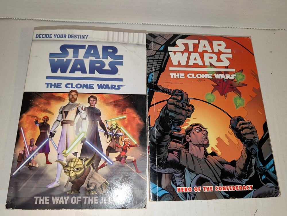 2008-09 Star Wars The Clone Wars PB Books Way of Jedi Hero of the Confederacy